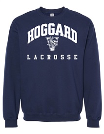 Hoggard Lacrosse Navy Crew Neck Sweatshirt - Orders due  Thursday, February 29, 2024